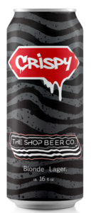 Crispy Lager beer can